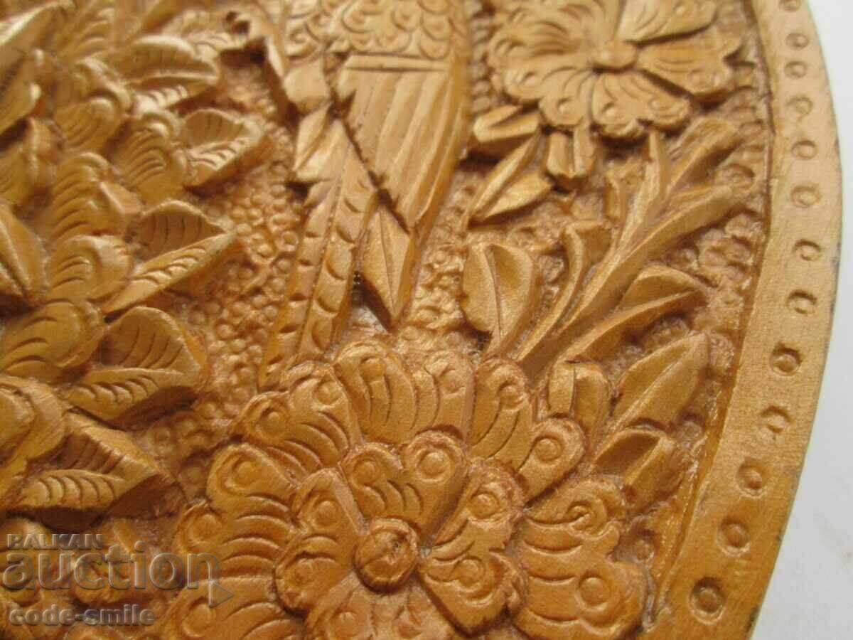 Delivery of Old fine wood carving decoration ethnography wall panel Delivery of Old fine wood carving decoration ethnography wall panel