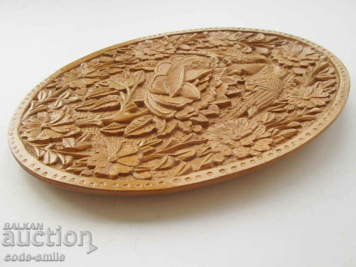 Old fine wood carving decoration ethnography wall panel - 7 Old fine wood carving decoration ethnography wall panel - 7