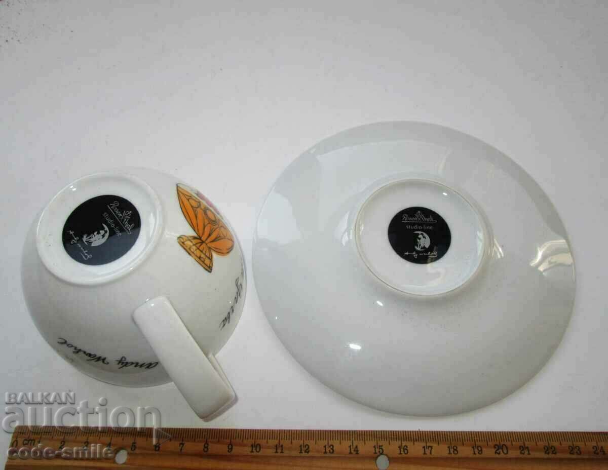 Vintage Andy Warhol Limited Art Set Rosenthal Porcelain - 6 Vintage Andy Warhol Limited Art Set Rosenthal Porcelain - 6