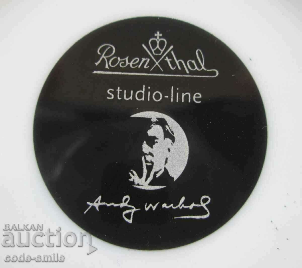 Vintage Andy Warhol Limited Art Set Rosenthal Porcelain
