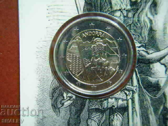 Аукцион 2 Euro 2022 Andorra "Charlemagne" (2) Андора - Unc (2 евро)