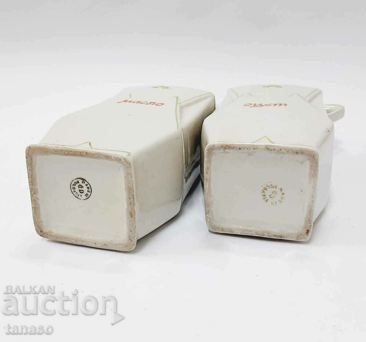 Стари порцеланови кани за олио и оцет(13.2) - 6