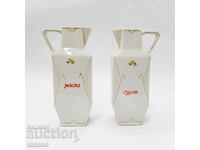 Παλιές πορσελάνινες κανάτες για λάδι και ξύδι (13.2)