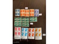 Bulgarian philately-Postage stamps-Lot-17