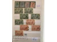 Bulgarian philately-Postage stamps-Lot-21