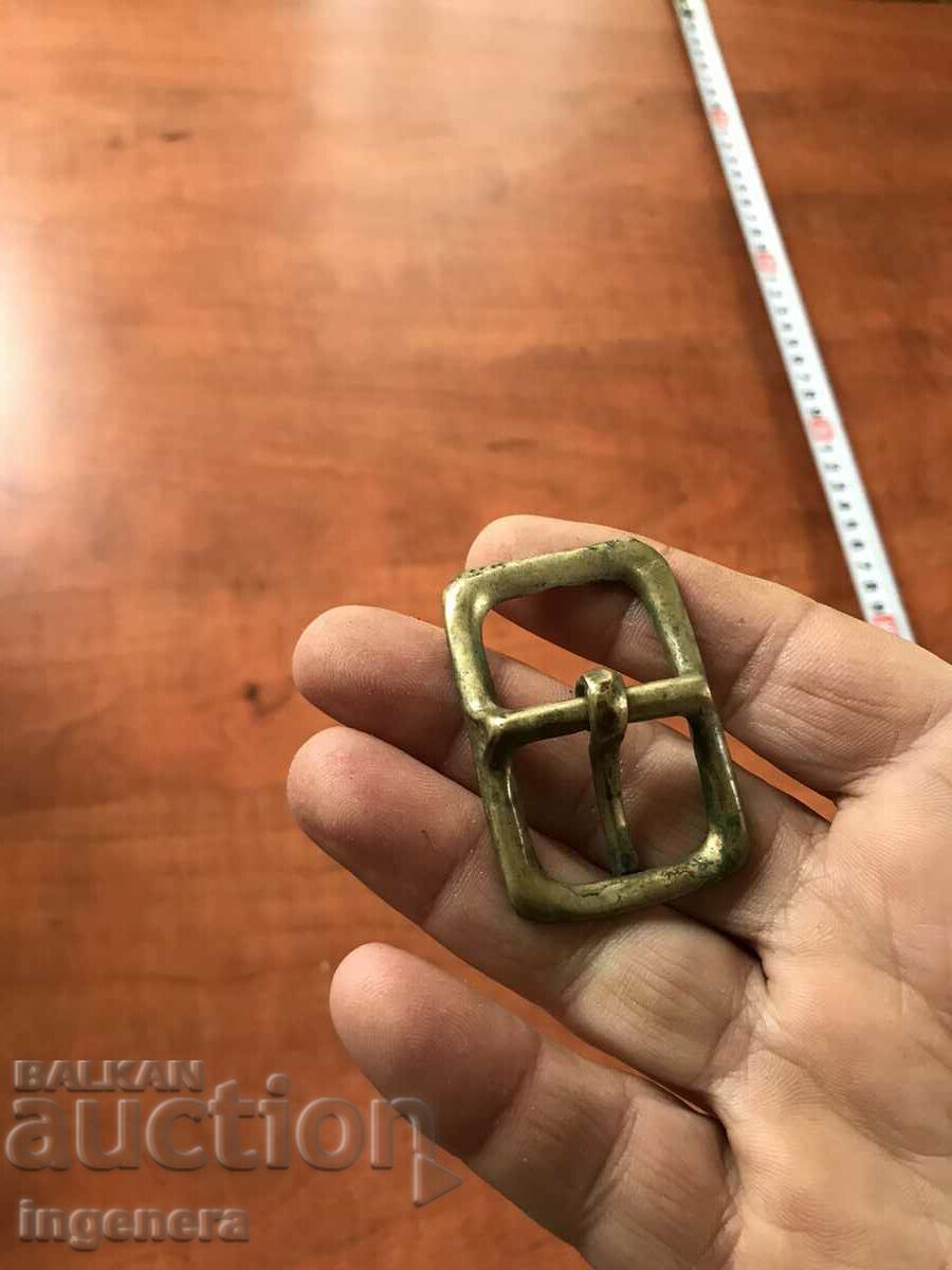 BRONZE BELT BUCKLE