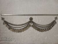 ΜΟΝΑΔΙΚΗ αναγεννησιακή μακεδονική ασημένια φορεσιά Kyustek του 19ου αιώνα