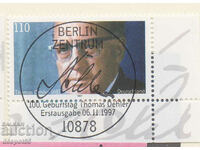 1997. Germany. 100 years since the birth of Thomas Deller, politician
