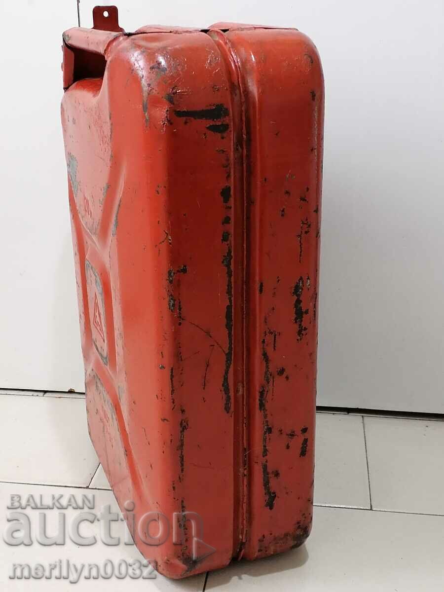 Canistra ruseasca 20 litri pentru combustibil URSS anii '60 real soc - 5