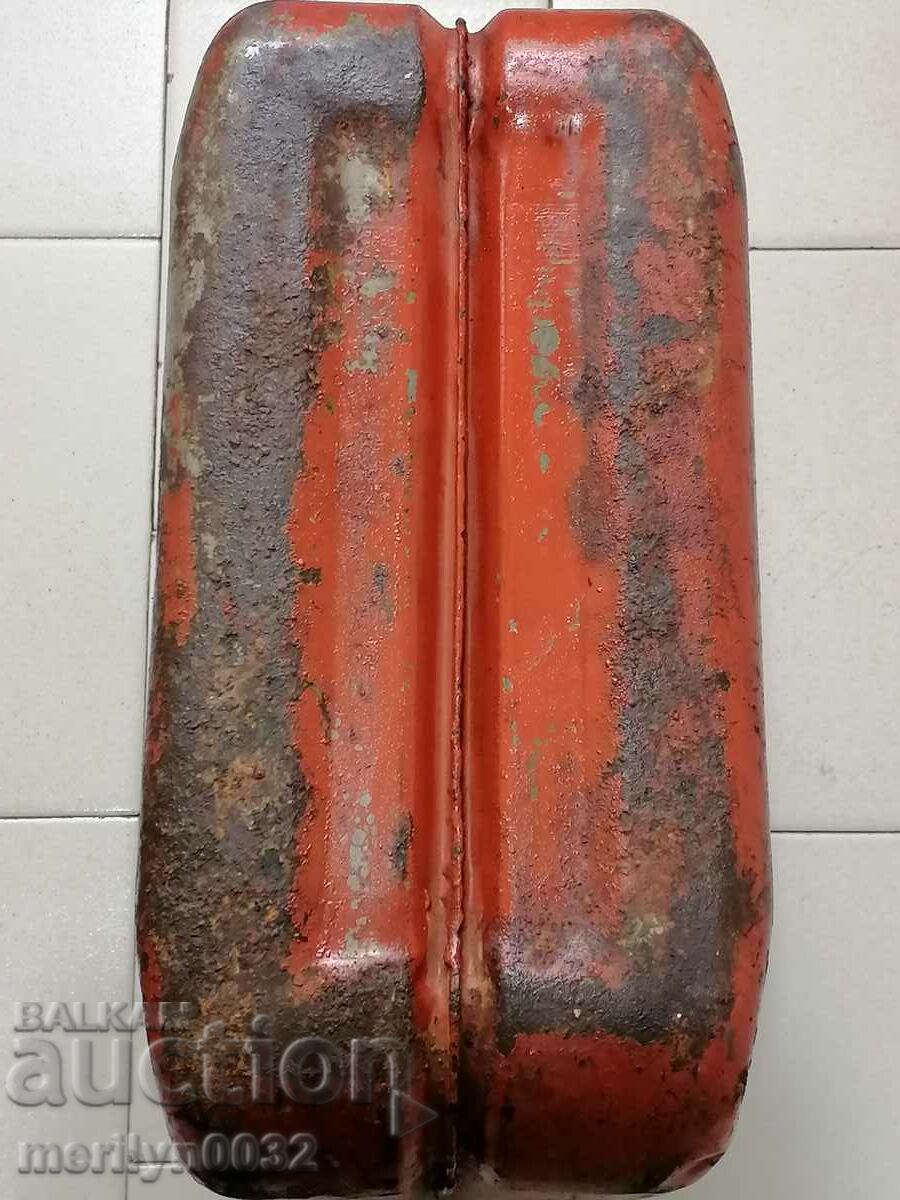 Canistra ruseasca 20 litri pentru combustibil URSS anii '60 real soc - 7