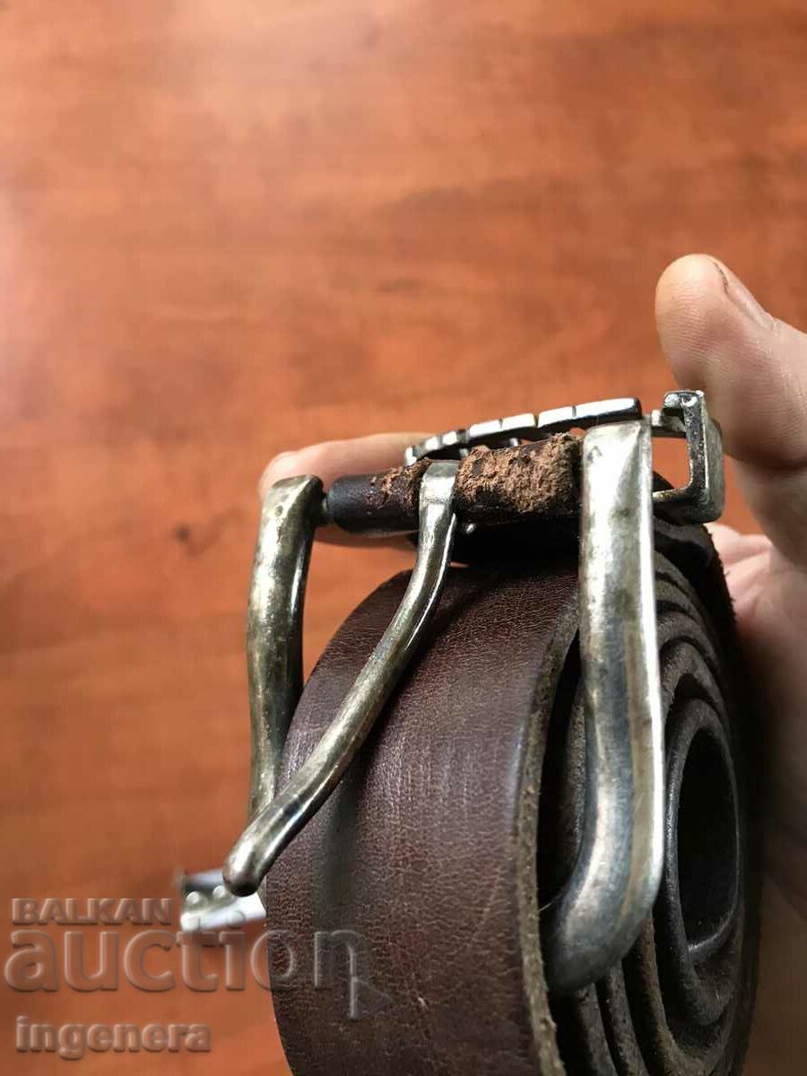 Delivery of LEATHER BELT BUCKLE-115 CM Delivery of LEATHER BELT BUCKLE-115 CM