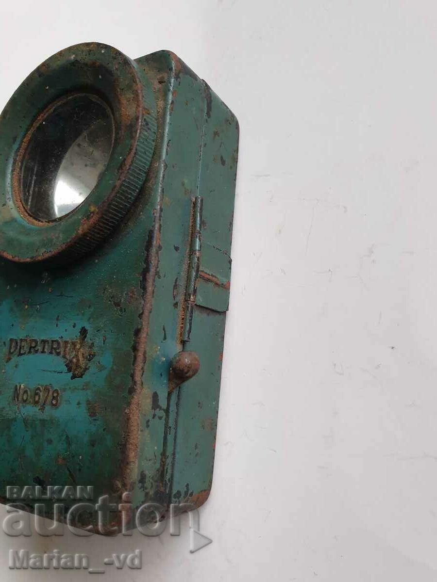 Σπάνιος γερμανικός φανός σηματοδότησης PERTRIX N 678 Β' Παγκόσμιου Πολέμου - 7 Σπάνιος γερμανικός φανός σηματοδότησης PERTRIX N 678 Β' Παγκόσμιου Πολέμου - 7