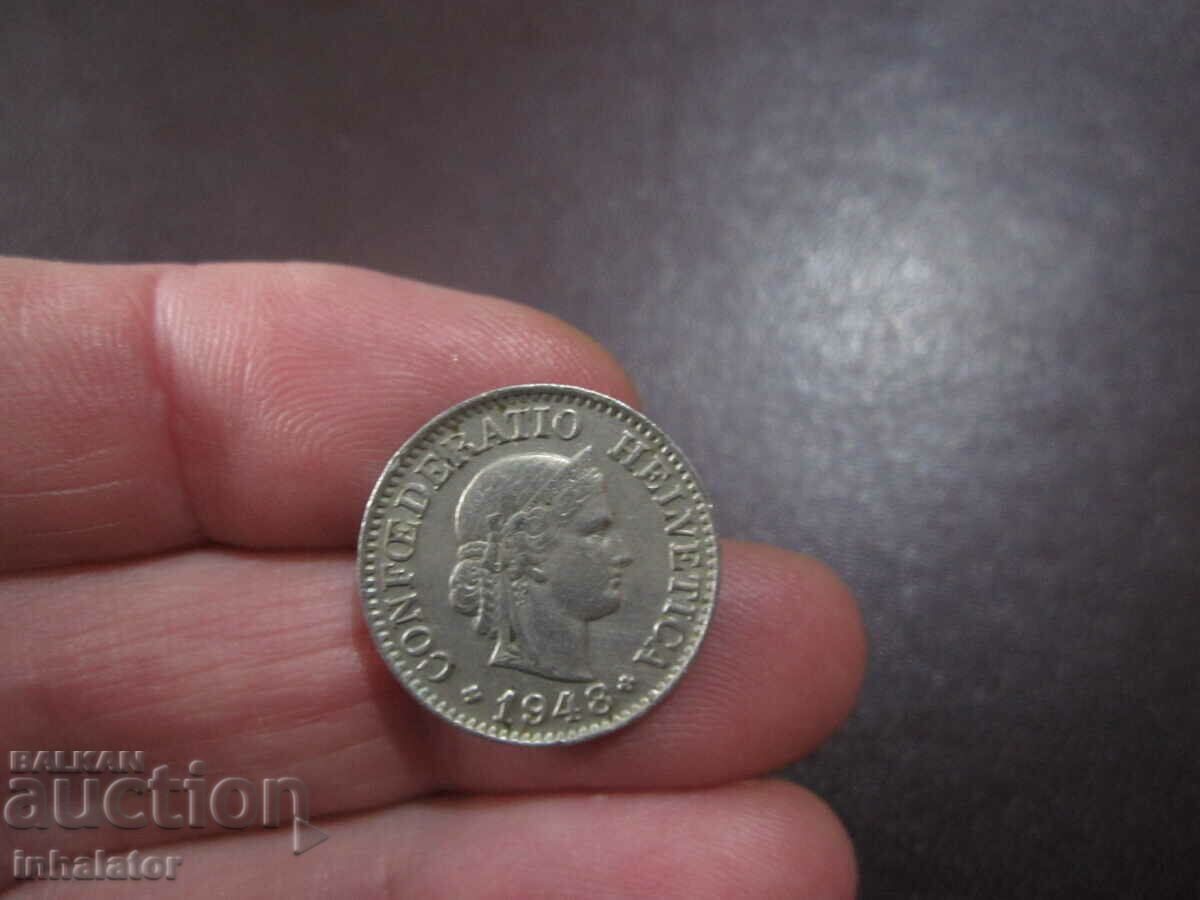 1948 10 rupene Switzerland