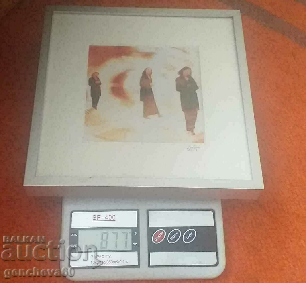 Delivery of Photographic picture in aluminum frame HALBE