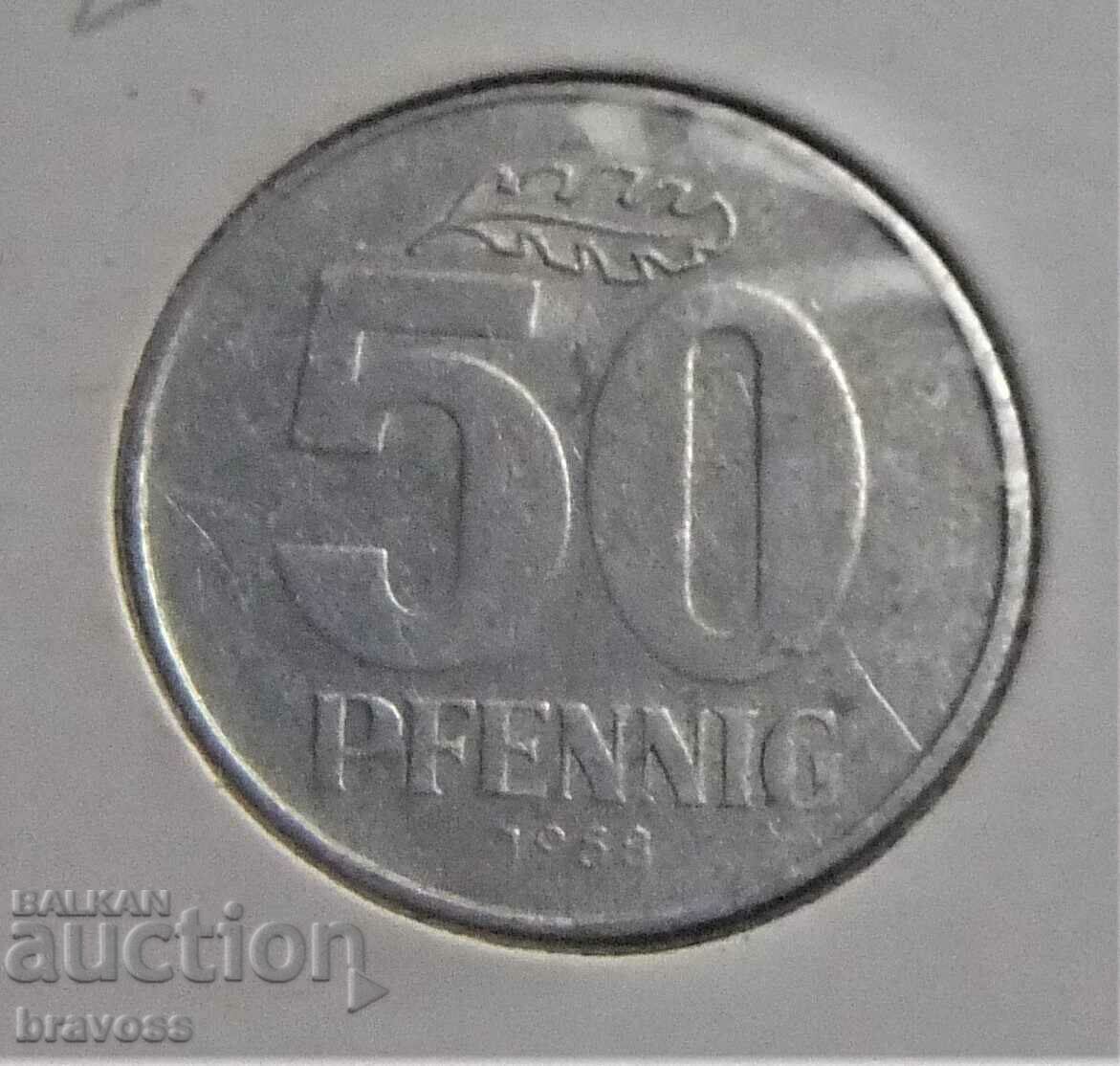 ГДР - 50 пф.1958 А