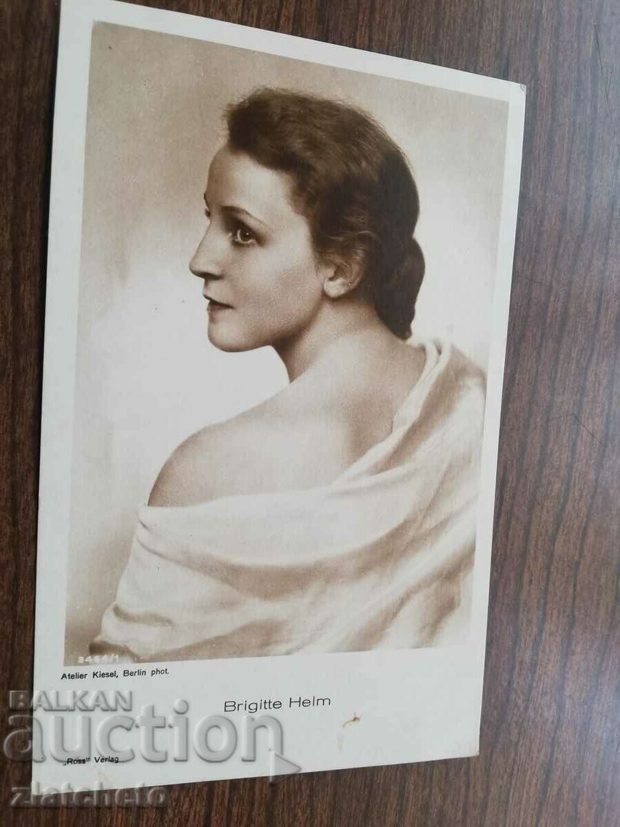 Postcard artists - Brigitte Helm with price 40.00 BGN | € 20.45 Postcard artists - Brigitte Helm with price 40.00 BGN | € 20.45