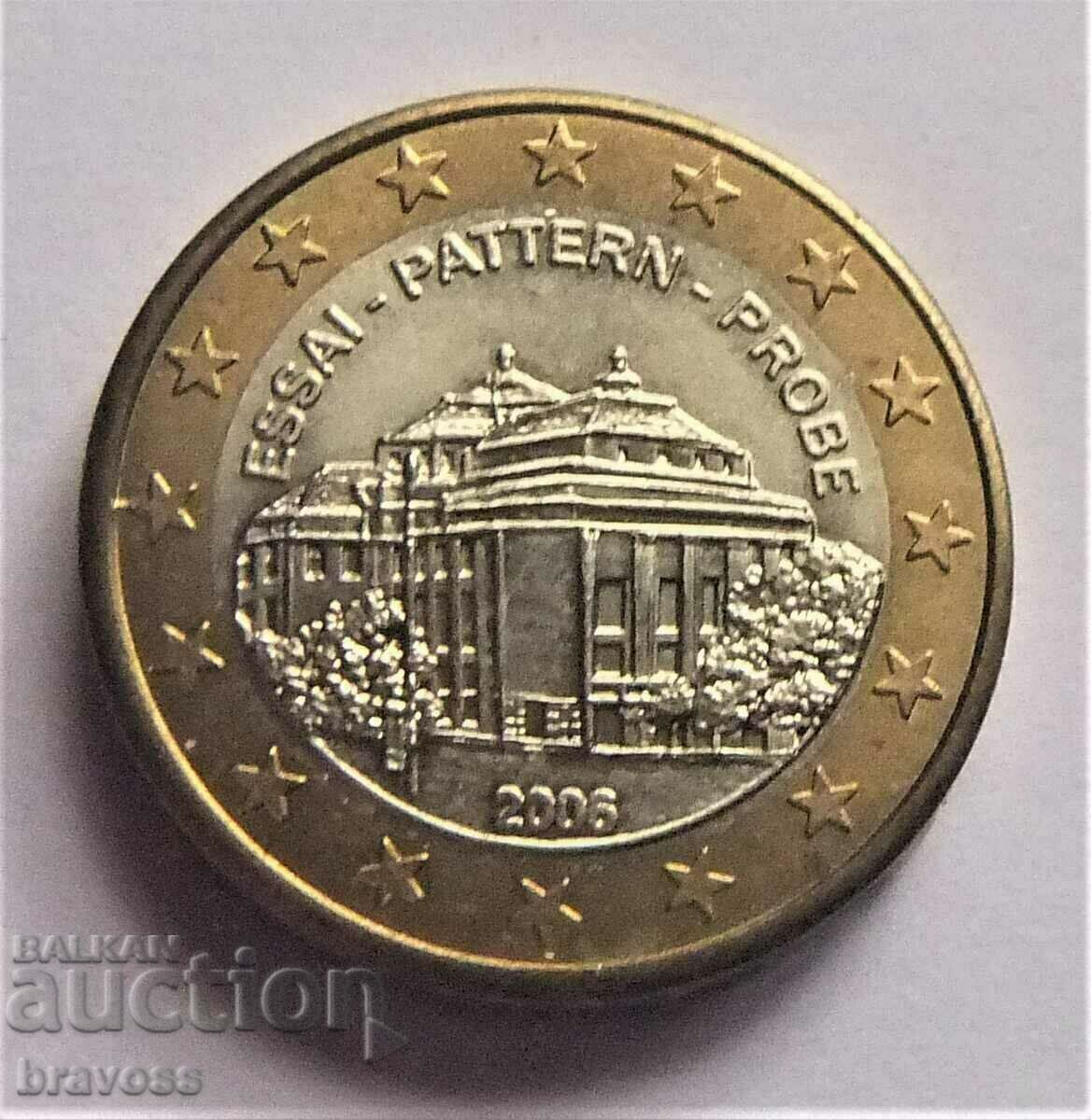 Estonia - 1 euro 2006 - sample with price 2.99 BGN | € 1.53 Estonia - 1 euro 2006 - sample with price 2.99 BGN | € 1.53