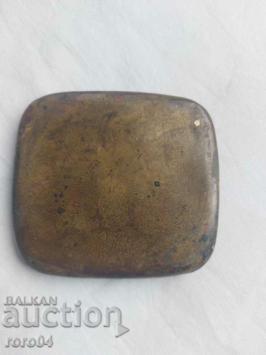 Delivery of OLD BRONZE BOX - SNAGAR - GOLD PLATED Delivery of OLD BRONZE BOX - SNAGAR - GOLD PLATED