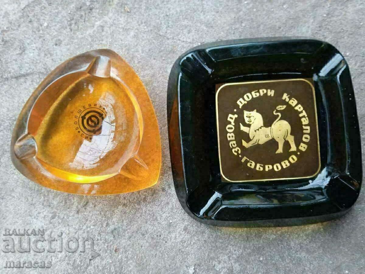 Old gift ashtrays Old gift ashtrays