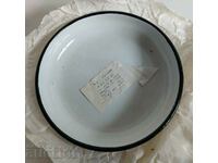 SOC UNUSED ENAMEL PAN PAN DISH ENAMEL COOKING