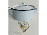 SOC UNUSED ENAMEL POT ENAMEL COOKING