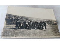 Снимка Луковитъ Ученици от VI класъ над града 1931