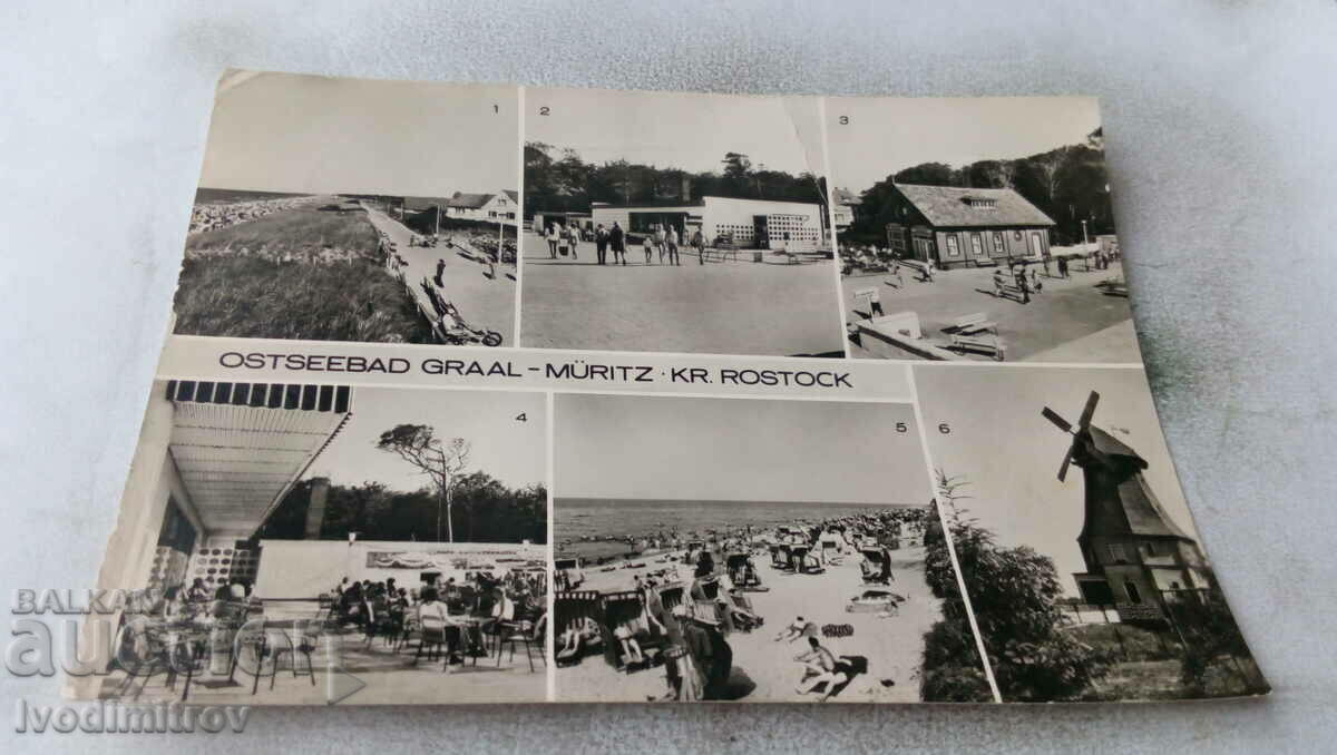 Carte poștală Ostseebad Graal Muritz Kr. Rostock 1981