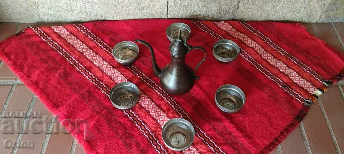 Auction  Star Kovan Copper Service for Green Rakia