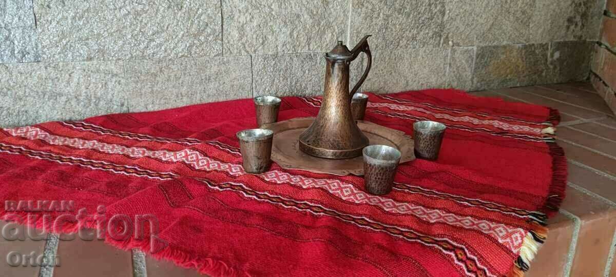 Star Kovan Copper Set for Green Brandy with price 249.00 BGN | € 127.31