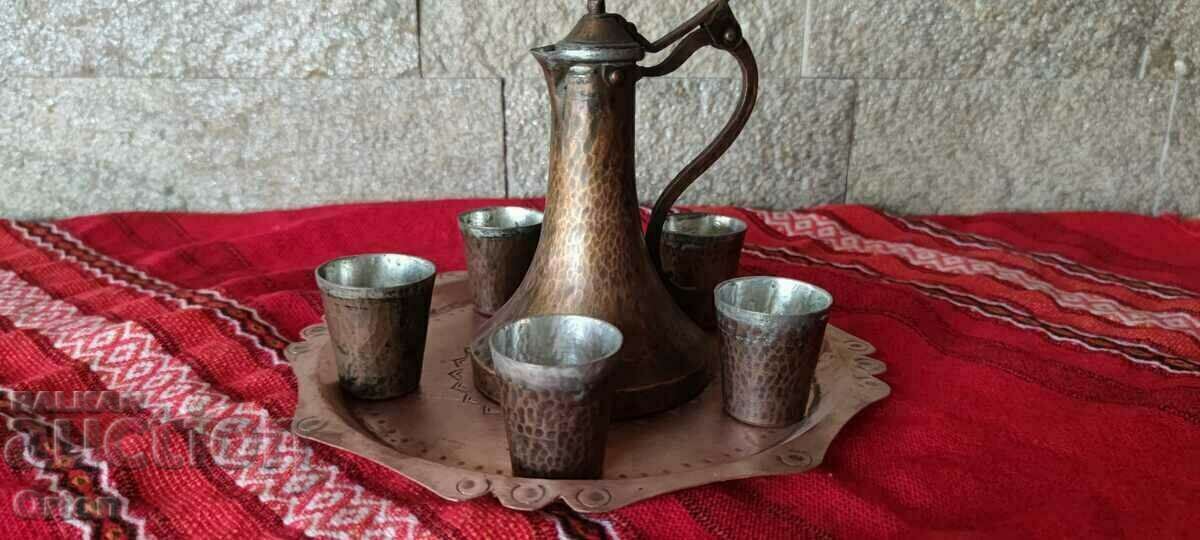 Star Kovan Copper Set for Green Brandy - 5