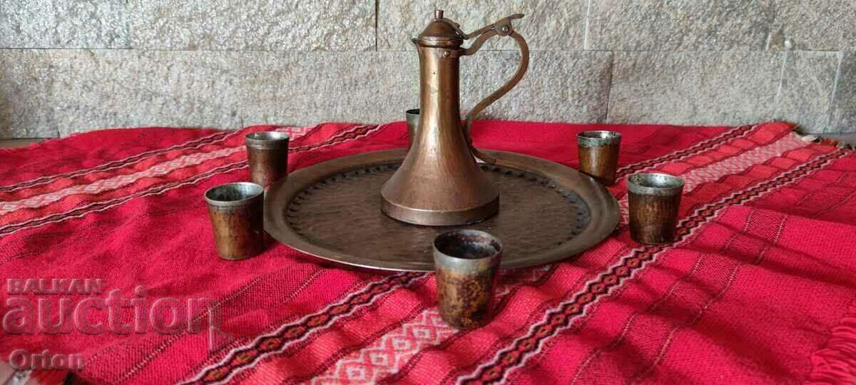 Star Kovan Copper Set for Green Brandy with price 279.00 BGN | € 142.65