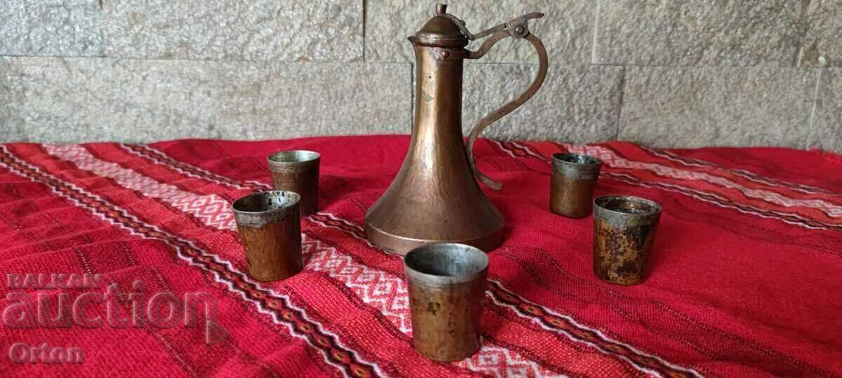 Delivery of Star Kovan Copper Set for Green Brandy