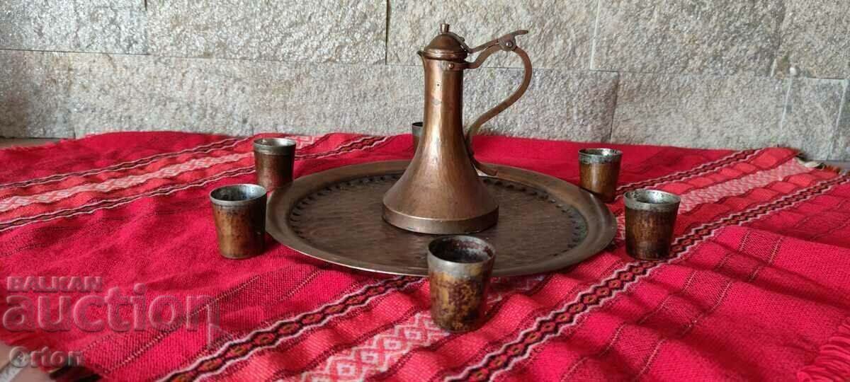 Star Kovan Copper Set for Green Brandy - 7
