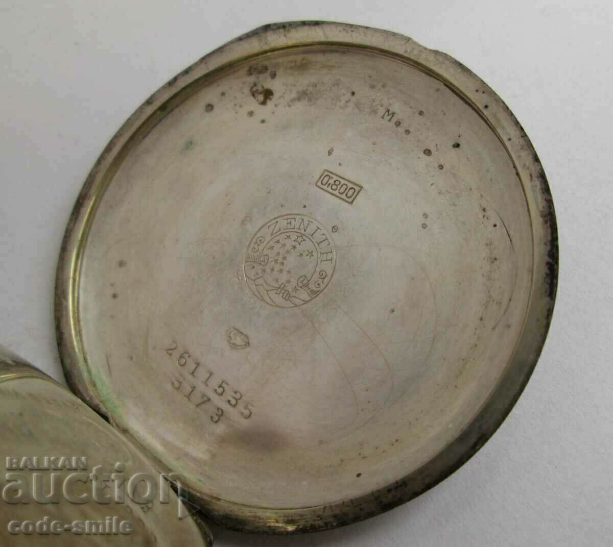 Delivery of Silver ZENITH award-winning pocket watch 26 Pillows p. colonel Delivery of Silver ZENITH award-winning pocket watch 26 Pillows p. colonel