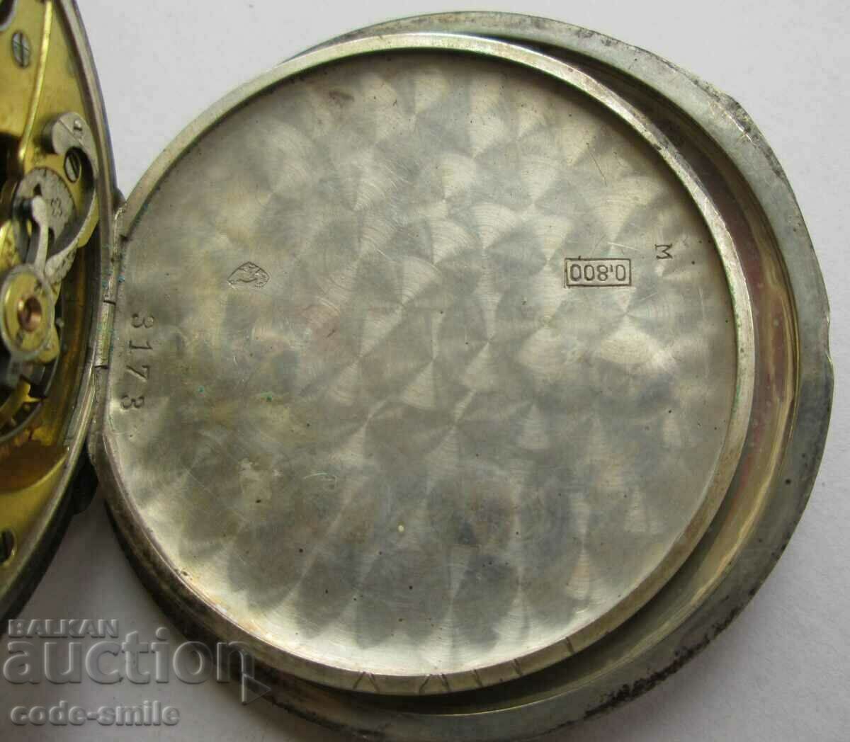 Silver ZENITH award-winning pocket watch 26 Pillows p. colonel - 6 Silver ZENITH award-winning pocket watch 26 Pillows p. colonel - 6