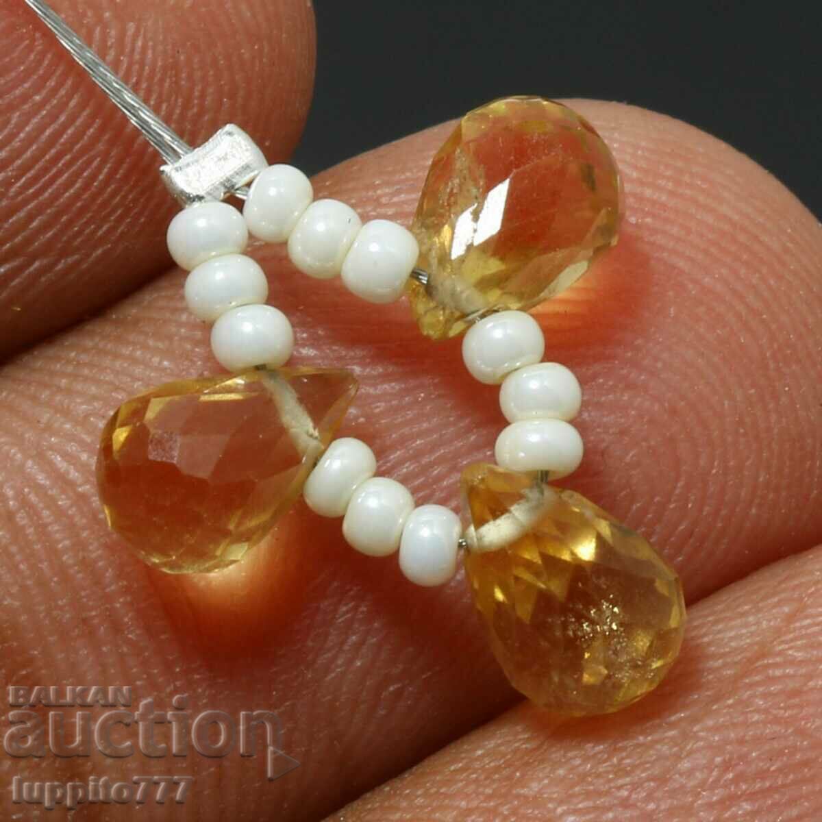 Κορδόνι φυσικής κιτρίνης 9,50 καρατίων με τιμή 39.99 BGN | € 20.45 Κορδόνι φυσικής κιτρίνης 9,50 καρατίων με τιμή 39.99 BGN | € 20.45