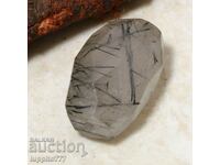 6.35 carat rutile quartz oval facet