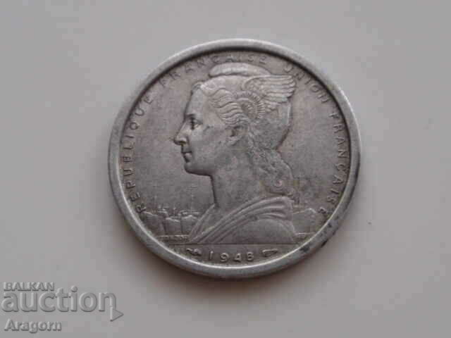 rare Saint Pierre and Miquelon coin; Saint Pierre & Miquelon with price 44.99 BGN | € 23.00