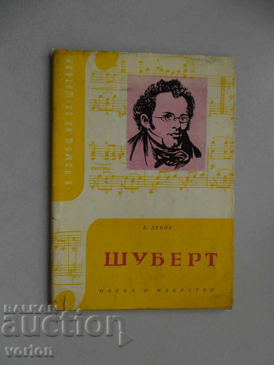 Book: Franz Schubert. B. Levik.