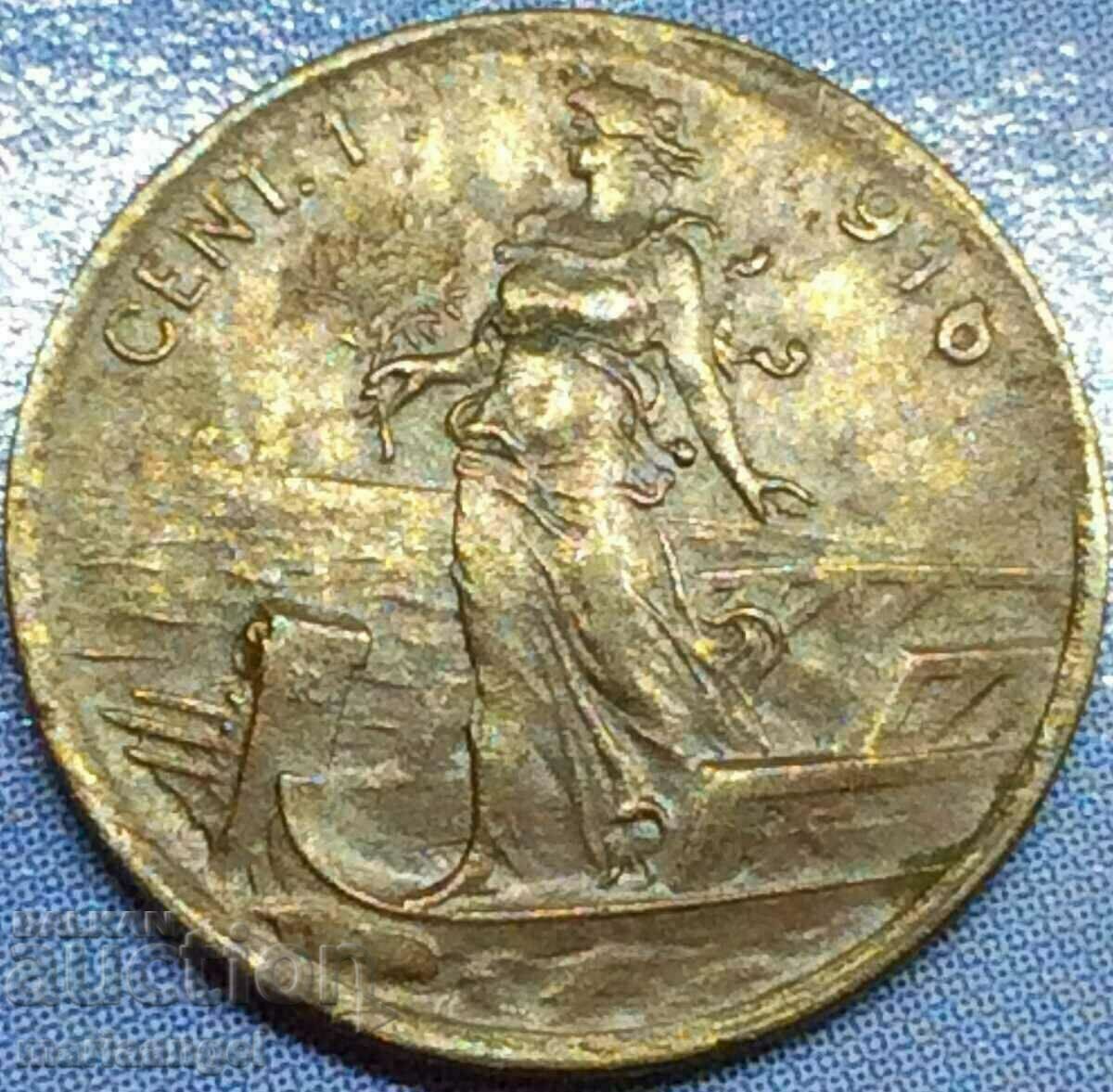 1 centesimo 1916 Italia