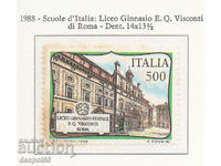 1988. Italy. Visconti School, Rome.