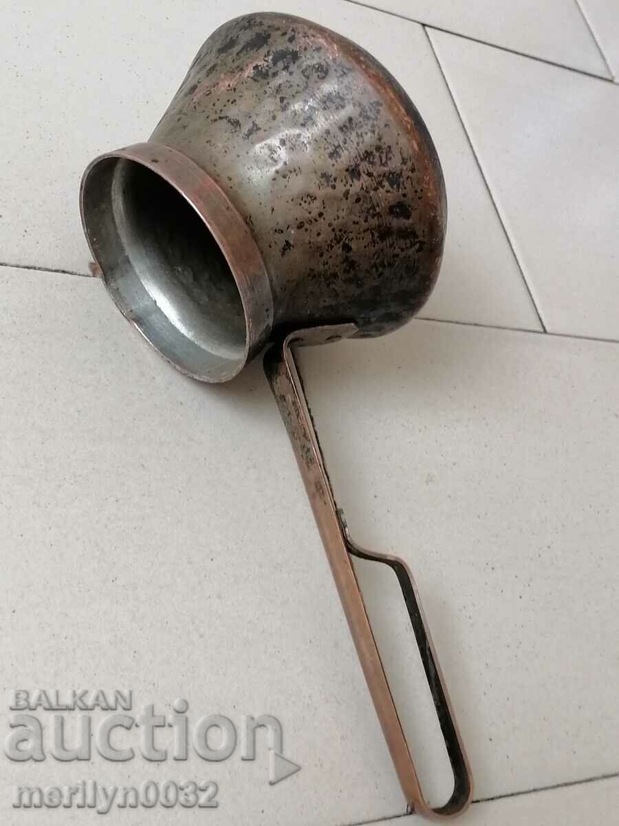 Old copper tin, coffee, baker, copper pot - 6 Old copper tin, coffee, baker, copper pot - 6