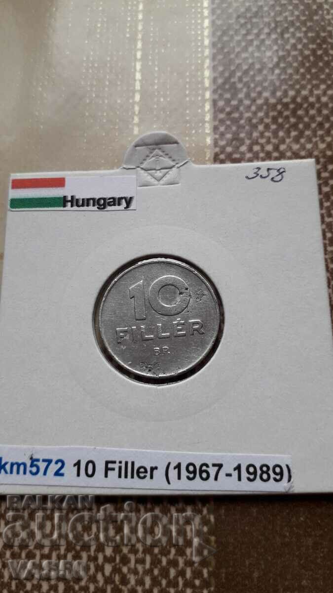 358. HUNGARY-10 filers 1969