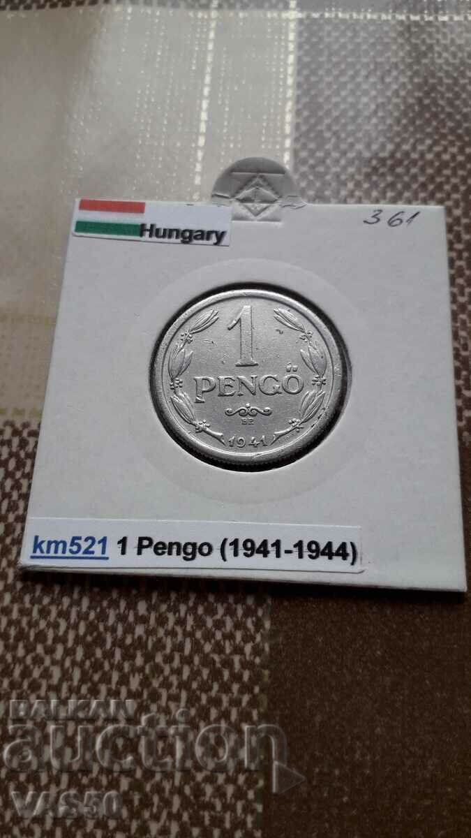 361. HUNGARY-1 pengyo 1941