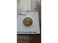 365. HUNGARY-2 forints 1989