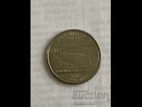 САЩ  1/4 долара  2005 г.(P), West Virginia.