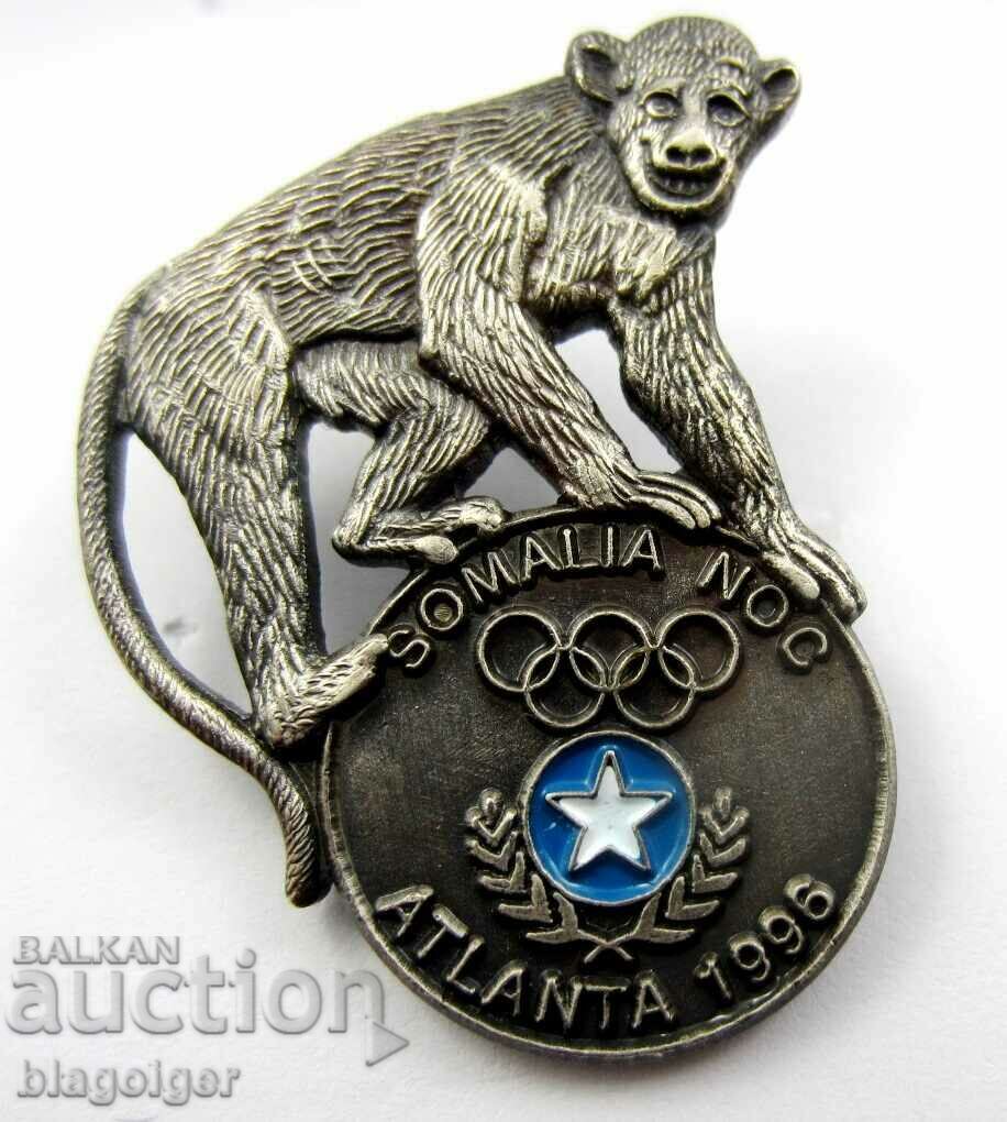 Olympic Badge-Somalia-Olympic Committee-Limited with price 16.00 BGN | € 8.18 Olympic Badge-Somalia-Olympic Committee-Limited with price 16.00 BGN | € 8.18