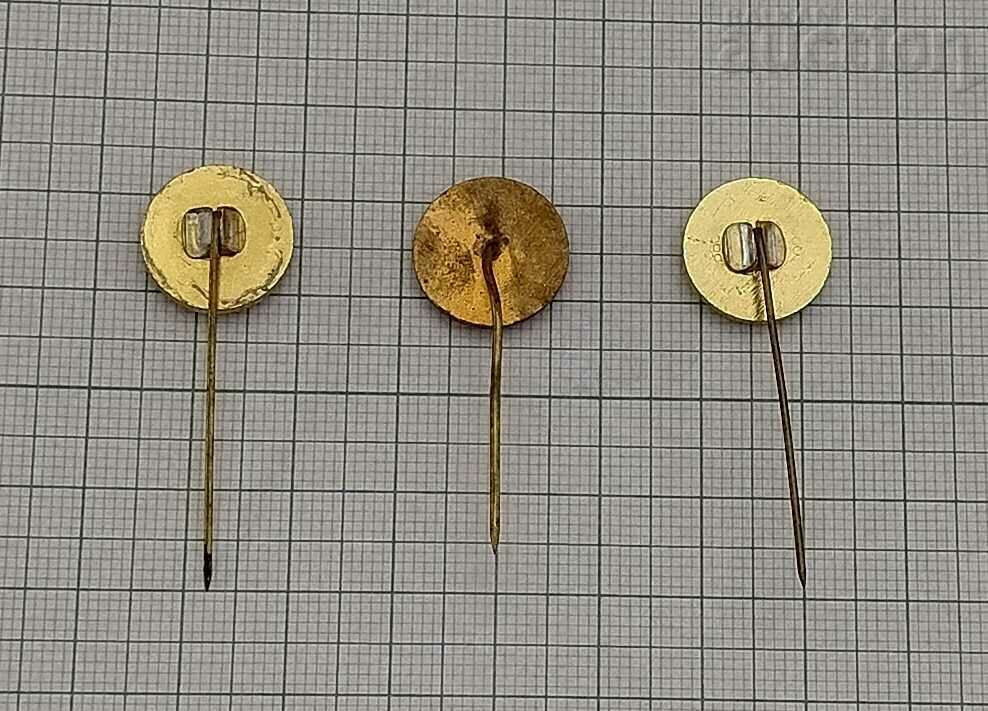 PLOVDIV FAIR BADGE LOT 3 PIECES with price 2.00 BGN | € 1.02 PLOVDIV FAIR BADGE LOT 3 PIECES with price 2.00 BGN | € 1.02