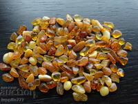 37.10 ct natural Baltic amber lot 100 pcs.+