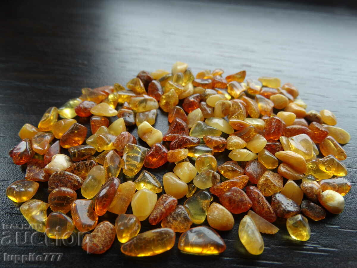 36.90 ct natural Baltic amber lot 100 pcs.+ with price 55.00 BGN | € 28.12 36.90 ct natural Baltic amber lot 100 pcs.+ with price 55.00 BGN | € 28.12